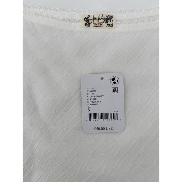 NWT Intimately FREE PEOPLE Sweet On You Bias Half Slip Skirt Sz S Boho Festival - Picture 9 of 13